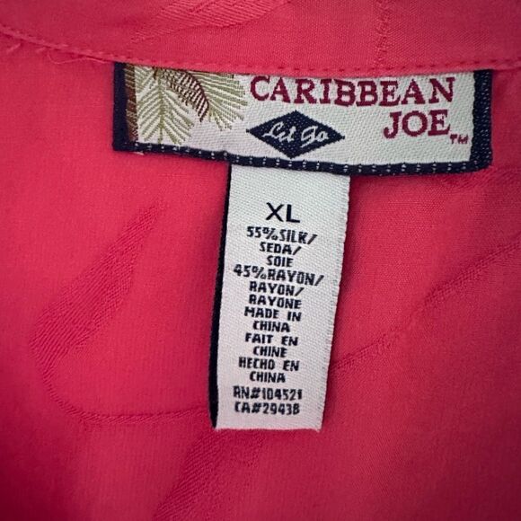 Caribbean Joe Maxi Wrap collared dress floral print in pink - XL - Picture 4 of 6